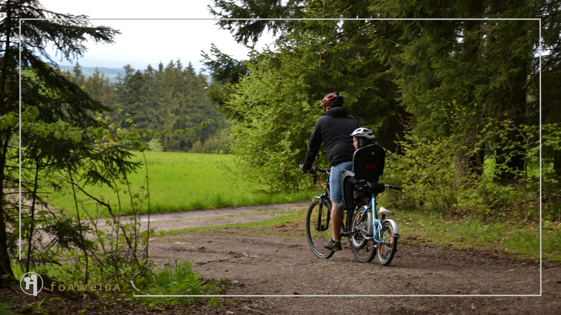 foaweida Kinderfahrrad mitnehmen